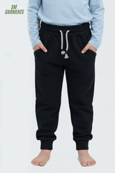 ROAD WEAR KIDS BASIC BLACK TROUSER - Smgarment's